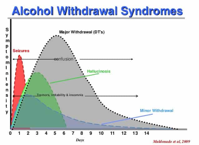 alcohol withdrawal hallucinations