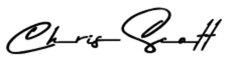 chris scott signature