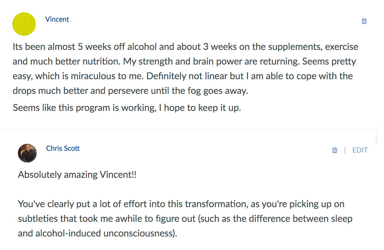 total alcohol recovery 2.0